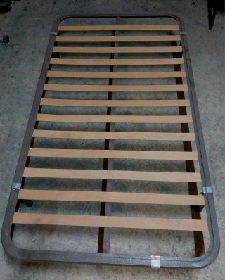 Somier 105x190 con patas
