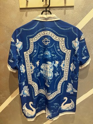 Casablanca Camicia Tg S Blu/Bianco