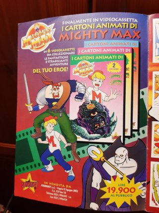 Album figurine The Adventures of Mighty Max