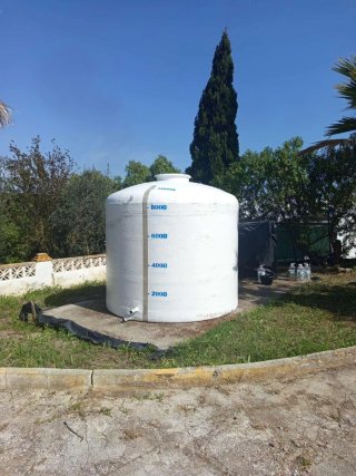 Deposito para riego,10.000L.