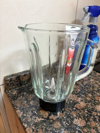 Vaso de cristal para licuadora