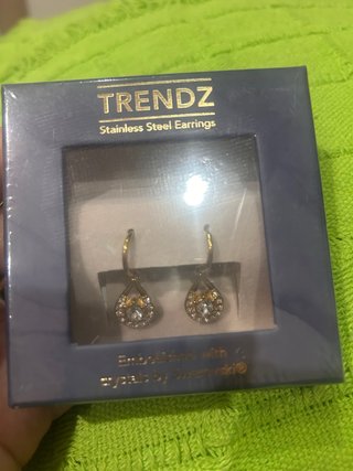 Pendientes TRENDZ Bañados en Oro