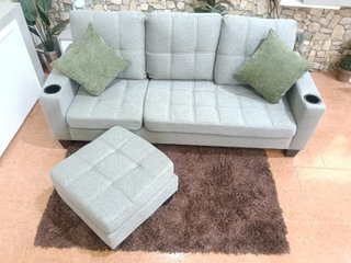 Sofá Cama Chaise Longue Kris Tela