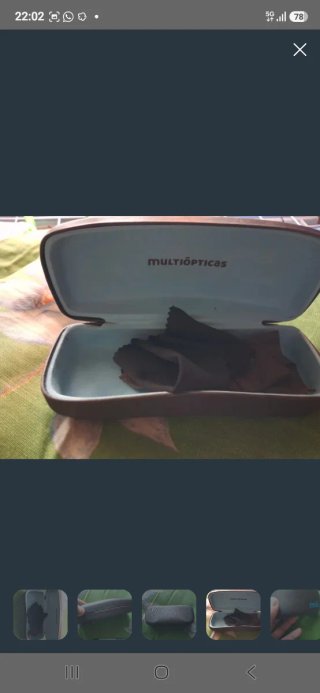 2 Fundas Gafas Multiopticas Marrón