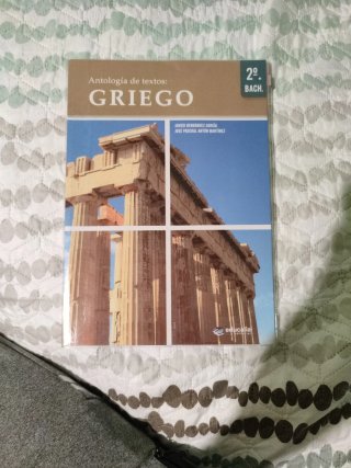 Antología de textos - Griego, 2o Bach