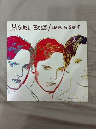 Vinilo Miguel Bosé Made in Spain