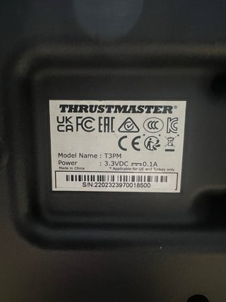 Pedales Thrustmaster T3PM
