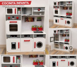 Cocinita Infantil Madera Lidl
