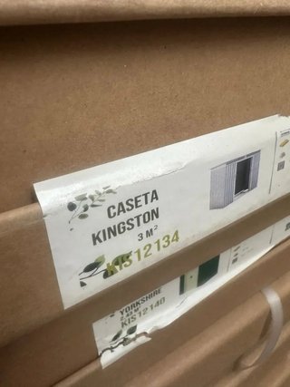 Caseta jardín metálica 3 m² Kingston Silver