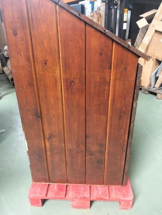 Arcón Caseta de madera para depuradora de piscina