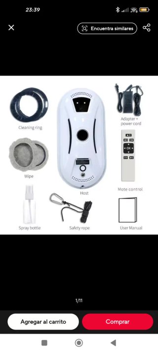 Robot Limpiacristales Inteligente