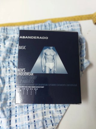 Pack 2 slips algodón Abanderado M