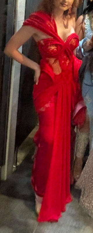 Vestido de fiesta rojo