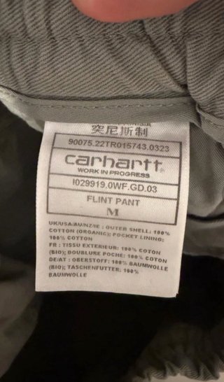 Pantalón Carhartt Flint Verde Oliva