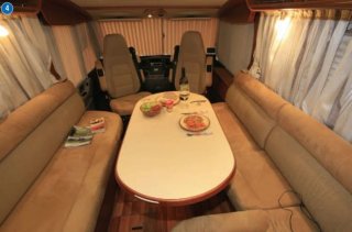 Autocaravana integral Hymer B544 de 2012
