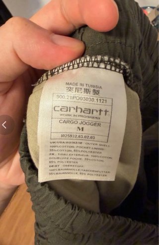 Pantalones Carhartt Cargo Verde Oliva