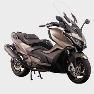 Recubrimiento trasero pantalla Kymco AK 550 E4 (20