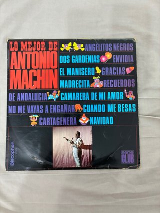 Vinilo Antonio Machin Lo Mejor De