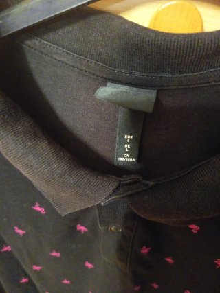 Polo H&M Flamencos Taglia L
