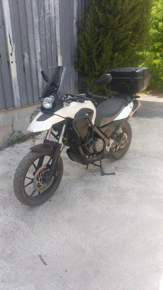 BMW G 650 GS Adventure 2016 Blanca