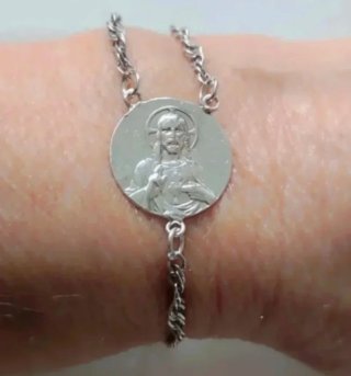 Pulseras Plata Ley Perlas
