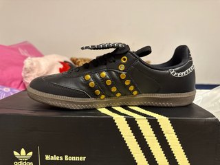 Zapatillas Adidas Wales Bonner Negras Amarillas