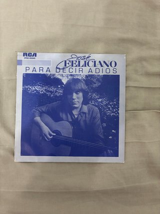 Vinilo José Feliciano - Para Decir Adios