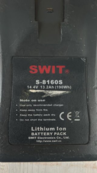 Batteria SWIT S-8160S 14.4V 13.2Ah 190Wh
