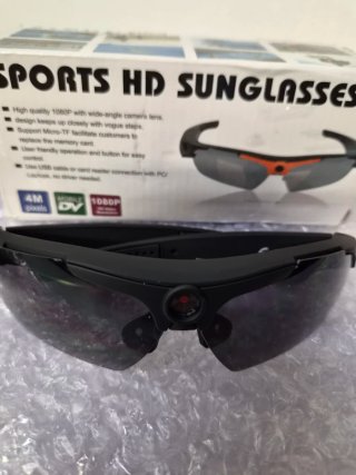 Gafas de Sol Deportivas HD Cámara 1080P