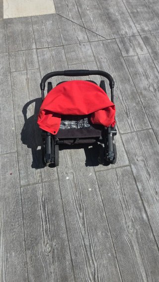 Silla de paseo RECARO roja