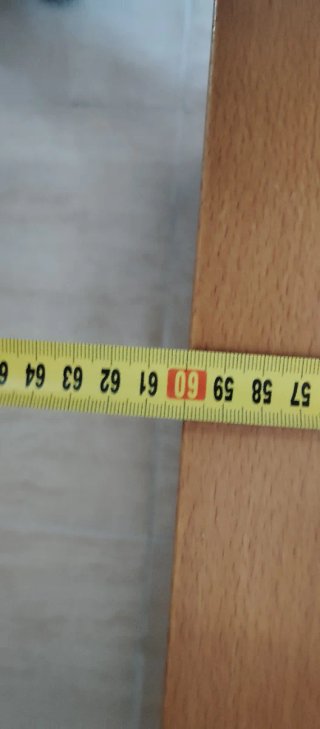 Mesa de centro madera y cristal
