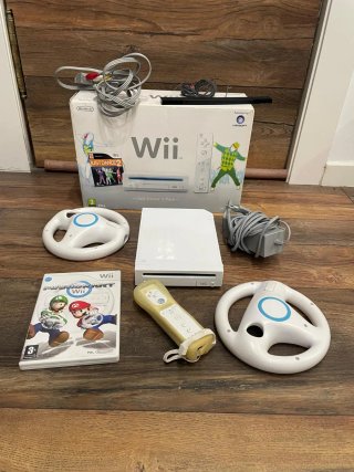 Nintendo Wii con Mario Kart