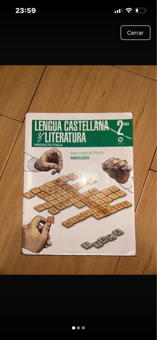 Lengua castellana y literatura, 2 BACH.