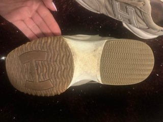 Scarpe Hogan Beige/Grigie usate ma comodissime