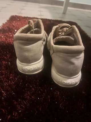 Scarpe Hogan Beige/Grigie usate ma comodissime