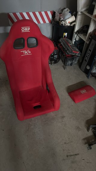 Baquet OMP TRS Rojo