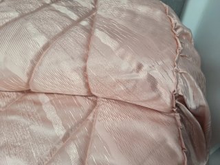Edredón Coral Satén Cama 1.35 como nuevo