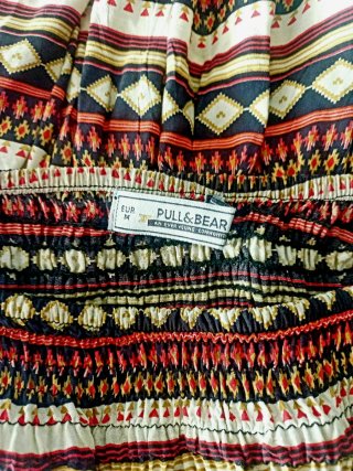 Crop Étnico Boho Multicolor