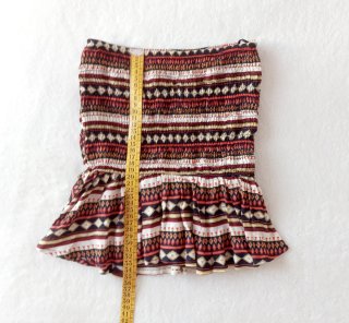 Crop Étnico Boho Multicolor