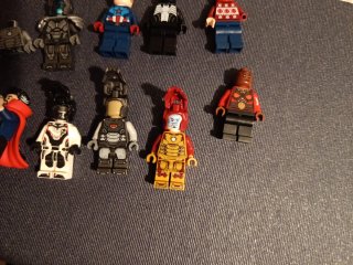 Figuras Lego Marvel y Robots Originales