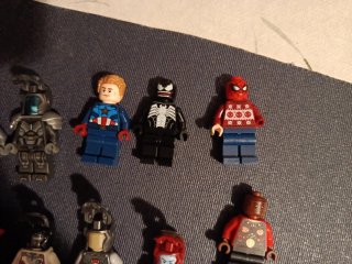 Figuras Lego Marvel y Robots Originales