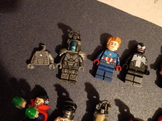 Figuras Lego Marvel y Robots Originales