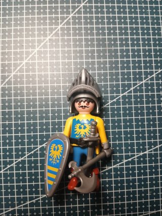 Playmobil Caballero Águila Azul y Amarillo REF9970
