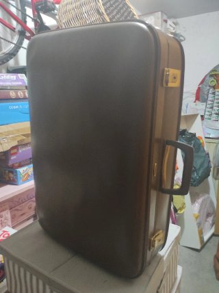 Maleta Vintage Tauro Marrón