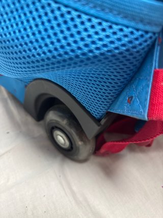 Mochila Busquets azul con parches