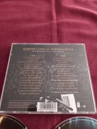 2 CDs Europe – Live At Sweden Rock (30th Anniversa