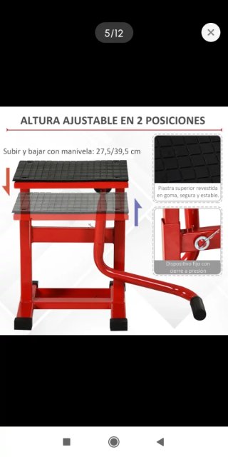 Elevador para motocicleta
