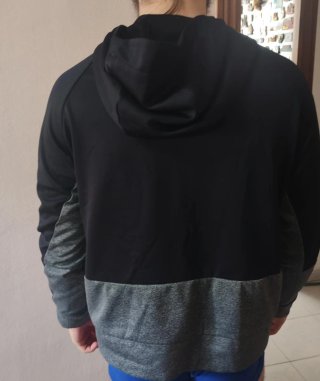 Sudadera Nike Negra y Gris