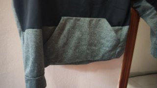 Sudadera Nike Negra y Gris