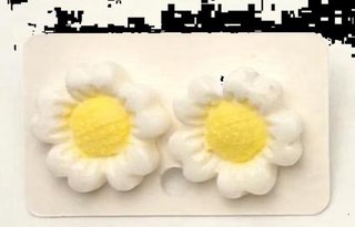 Pendientes Margarita Blanco y Amarillo